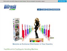 Tablet Screenshot of difresh.com